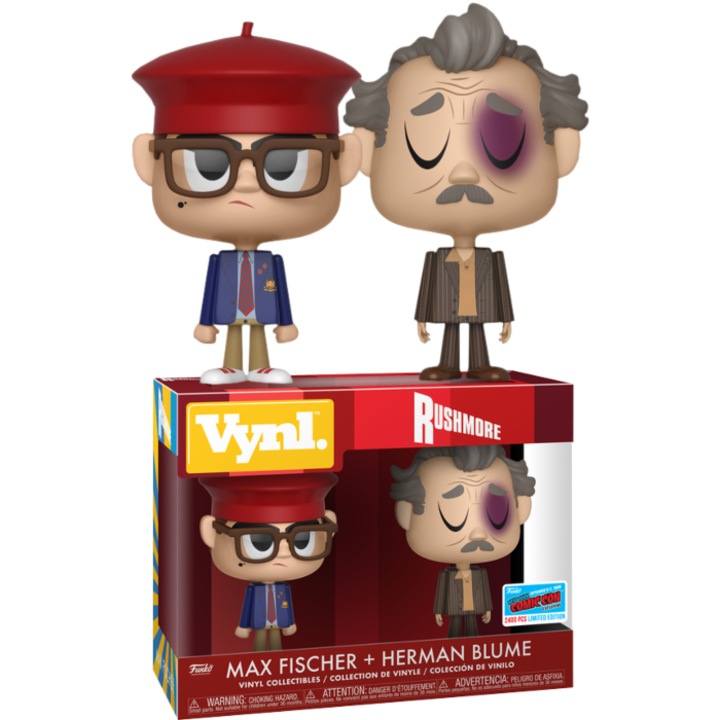 Set 2x figurine Rushmore Max Fischer + Herman Blume, Funko