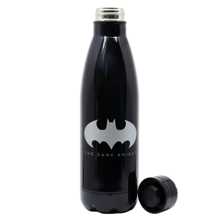 Бутилка от неръждаема стомана, черна, 780 ml, Batman