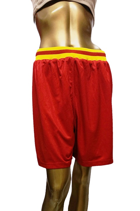 Дамски къс спортен панталон Nike 739282-615-XL 10-113, Dri-Fit тегнология, Свободна кройка, Лого, XL, Червен