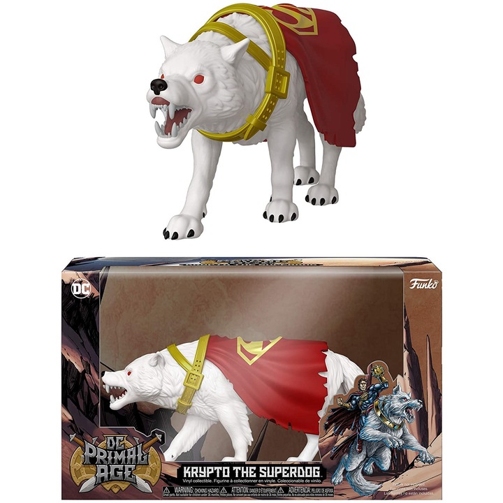 Figurina Primal Age Krypto The Superdog, Funko, 12 cm