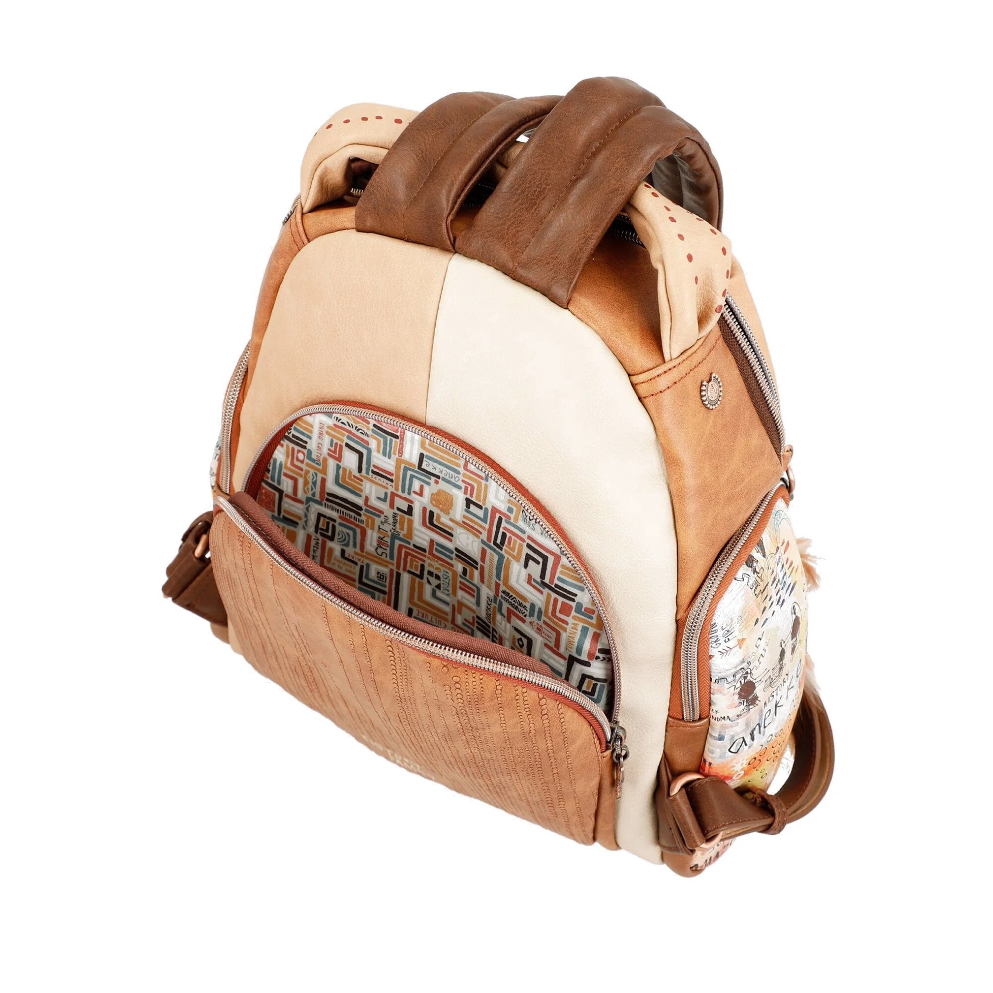 Rucsac Dama Anekke Tribe, 36625-221, Multicolor - EMAG.ro