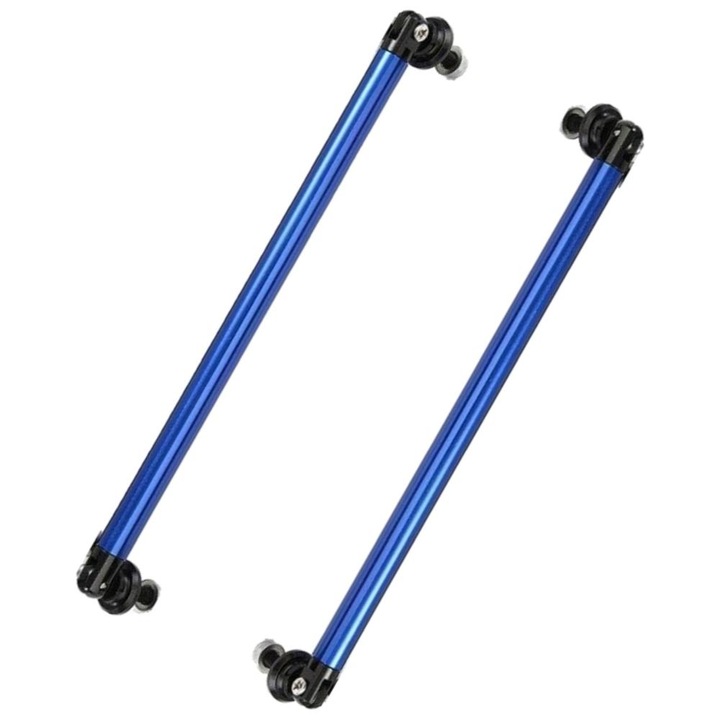 2 db-os tartórúd készlet az autórúd-hosszabbítóhoz, 100 mm hosszú, kék színű