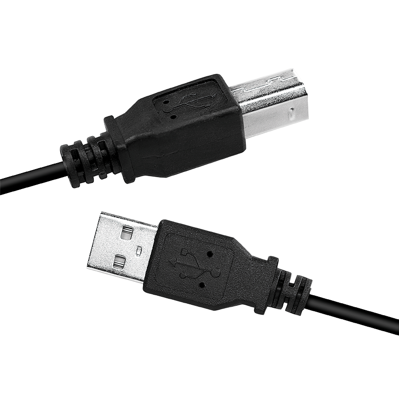 Кабел за принтер LOGILINK, USB 2.0 към USB 2.0 Type-B, 2 м, черен - eMAG.bg