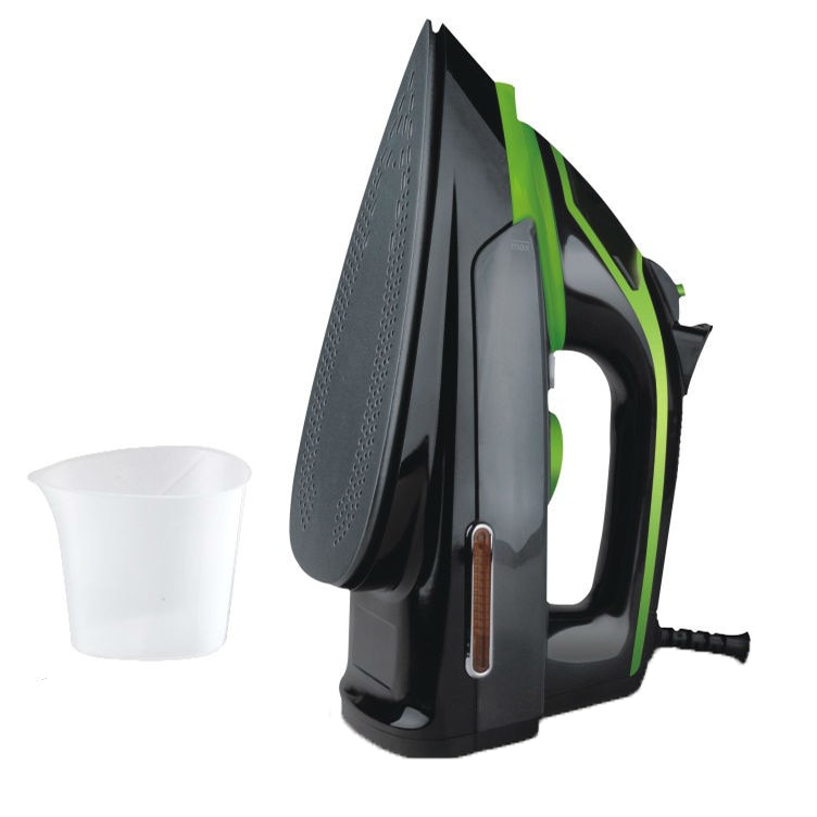Fier de calcat DSP, 2000 W, talpa ceramica, rezervor 350ml, 50 g/min, jet de abur 80g, verde - KD1004