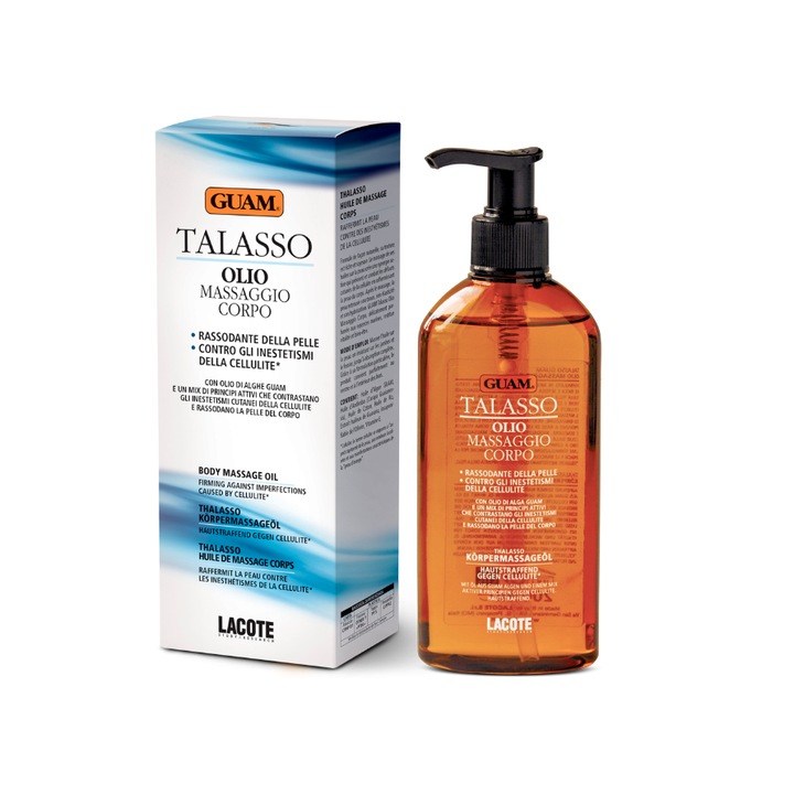 Talasso masszázsolaj, Guam, Hidratáló/Fiatalító, 200 ml