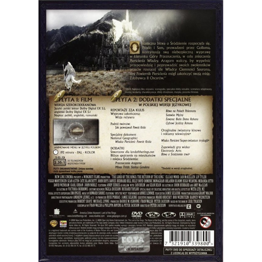 Stăpânul Inelelor întoarcerea Regelui Subtitrat In Romana Stapanul inelelor: Intoarcerea regelui [2DVD] - eMAG.ro