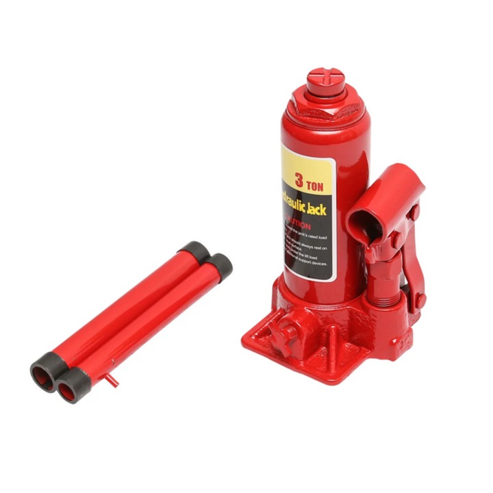 Cric hidraulic auto tip butelie, 3 tone