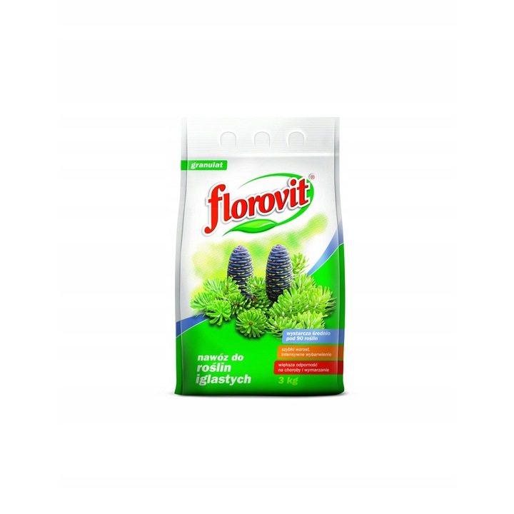 Florovit műtrágya tűlevelűeknek, Inco, 3kg