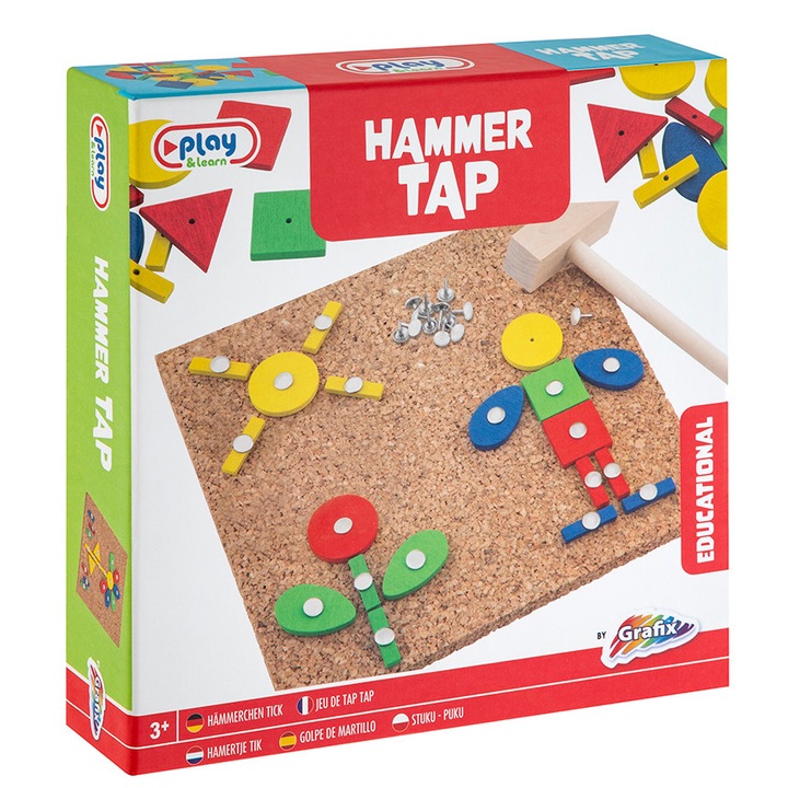 Gyerek interaktív játék, Grafix, +3 év, Multicolor