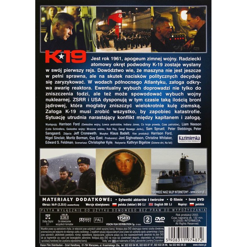 Submarinul K-19 [DVD] - eMAG.ro