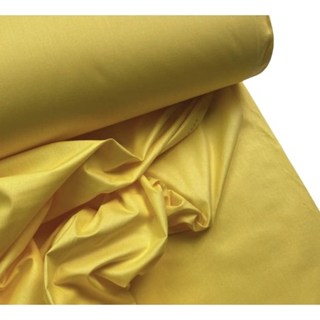 Material bumbac ranforce Oeko-Tex 100 cm x 240 cm galben