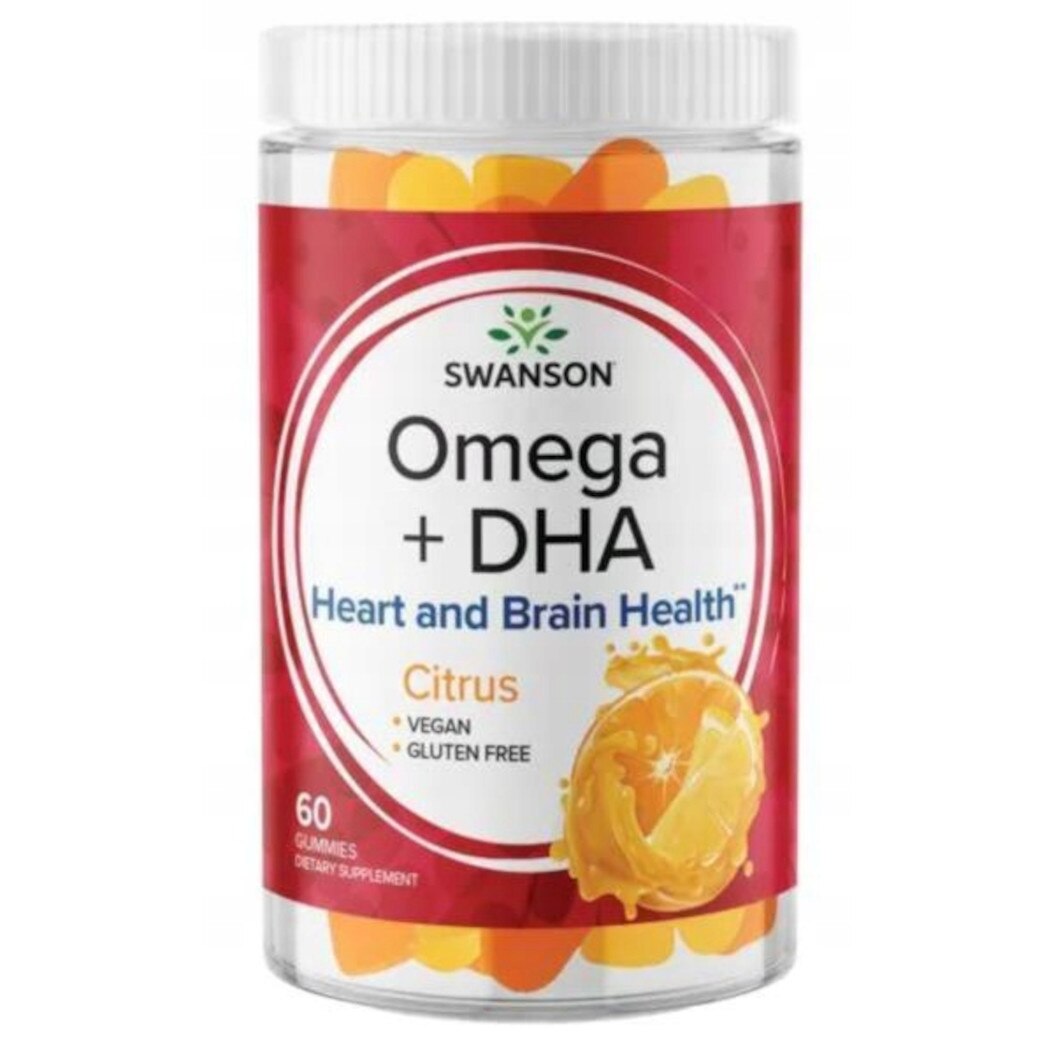 Supliment alimentar, Swanson Omega 3 cu DHA, Citrice, 60 jeleuri eMAG.ro