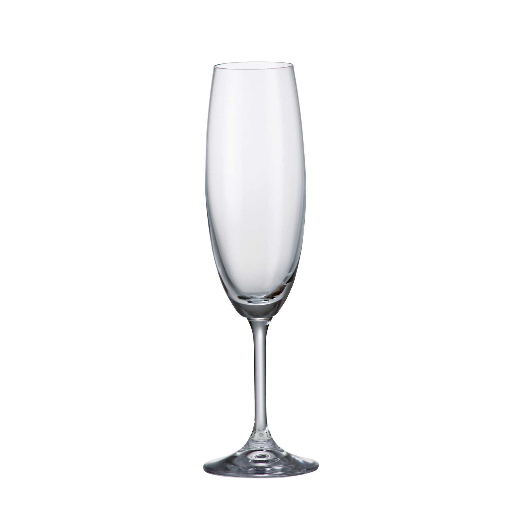 Set 6 pahare sampanie Klara, Bohemia Crystalite