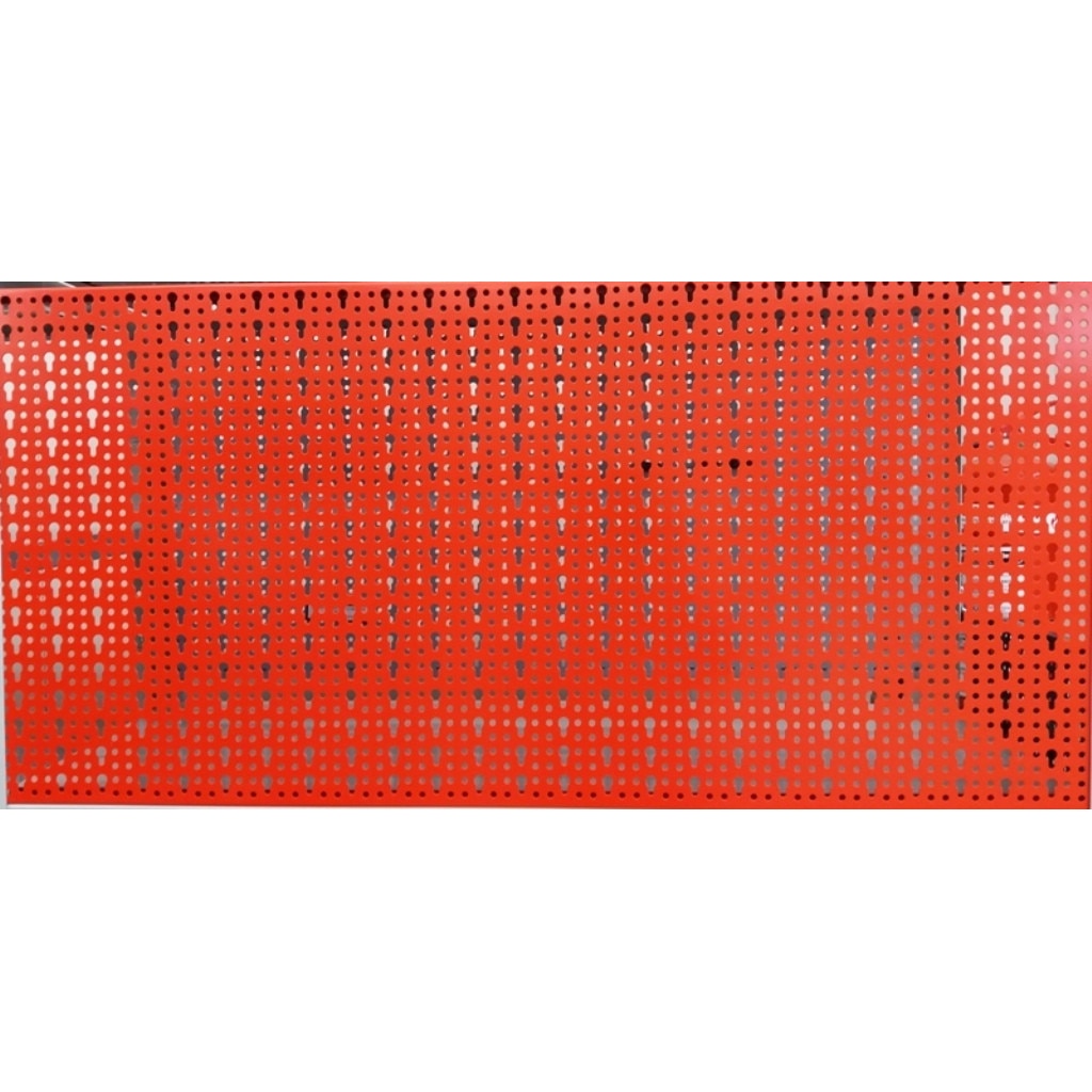 Panou metalic port-scule 960 x 480 [mm] dispunere pe orizontala, ROSU