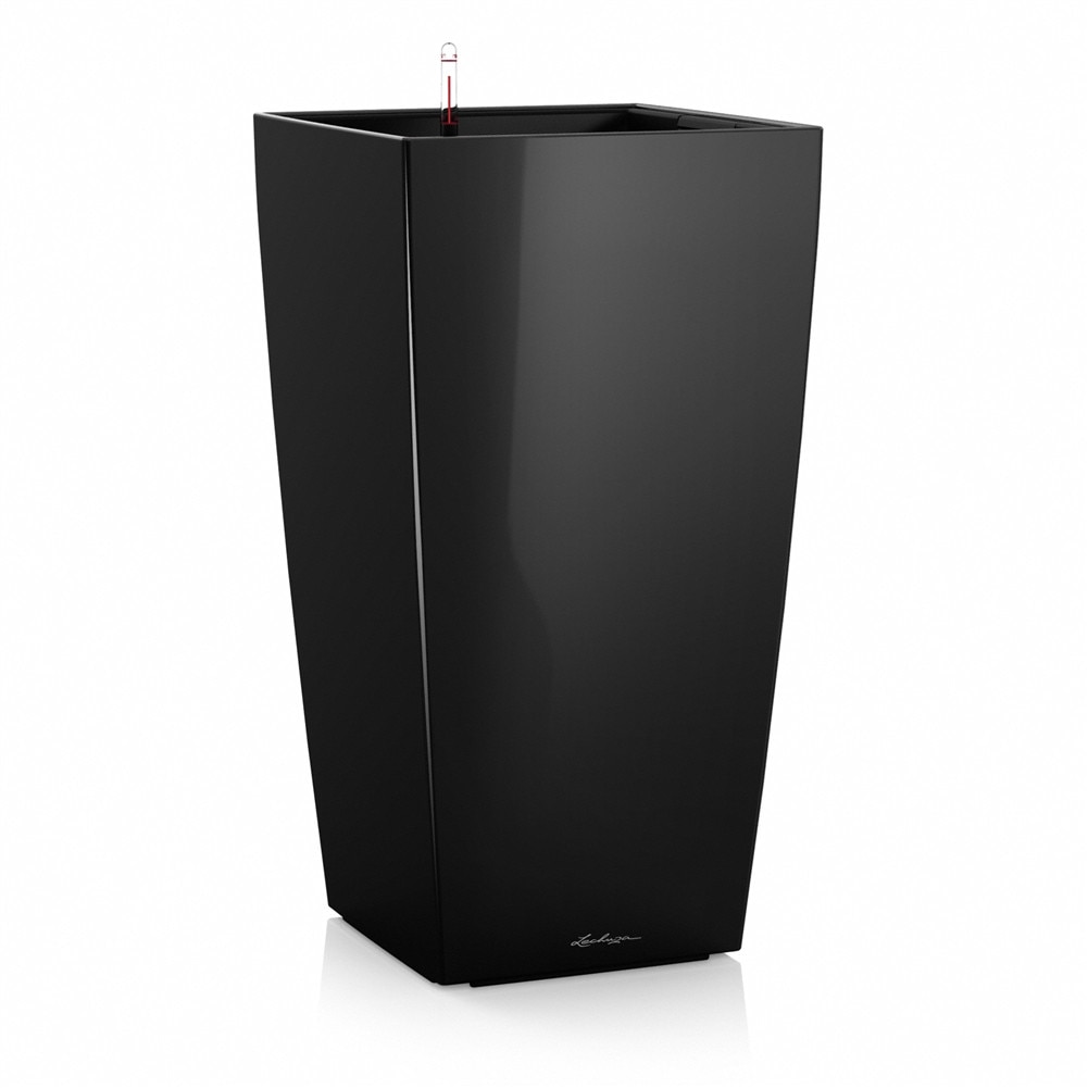 Ghiveci Lechuza Cubico Premium 50/95CM - set negru 18166