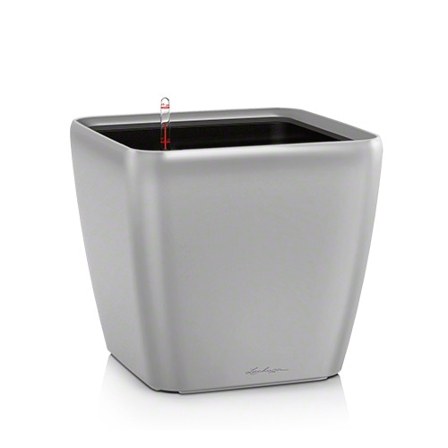 Ghiveci Lechuza Quadro Premium 50/47CM LS - set argintiu 16288