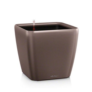 Ghiveci Lechuza Quadro Premium 35/33CM LS - set complet espresso 16161 Ghiveci Lechuza Quadro Premium 35/33CM LS - set complet espresso 16161