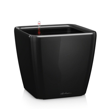 Ghiveci Lechuza Quadro Premium 28/26CM LS - set negru 16149 Ghiveci Lechuza Quadro Premium 28/26CM LS - set negru 16149
