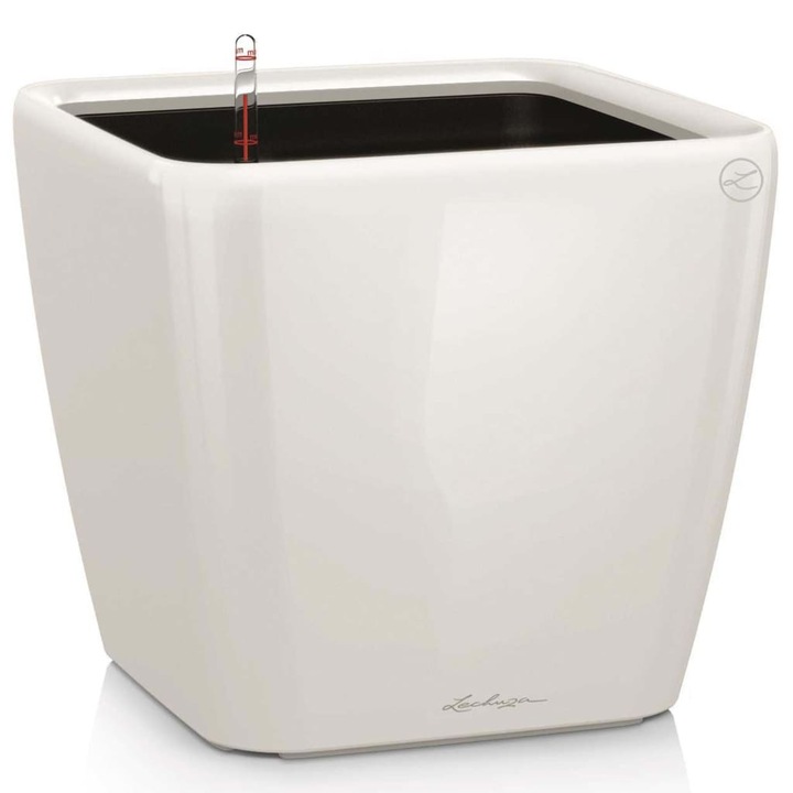Jardiniera Quadro 28 LS ALL-IN-ONE LECHUZA, alb extralucios 16140
