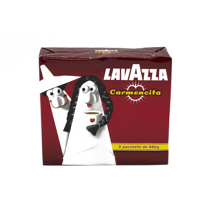 Cafea macinata Lavazza Carmencita, set 2x250g