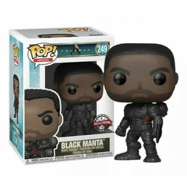 Фигурка с Aquaman Black Manta unmasked FunKo, 10 см, многоцветна