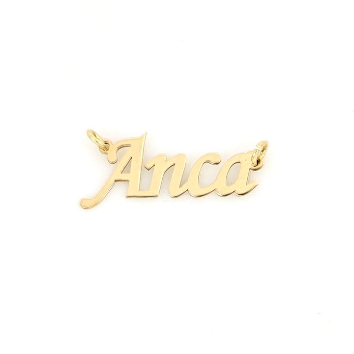 Pandant nume Anca, aur 14k - eMAG.ro