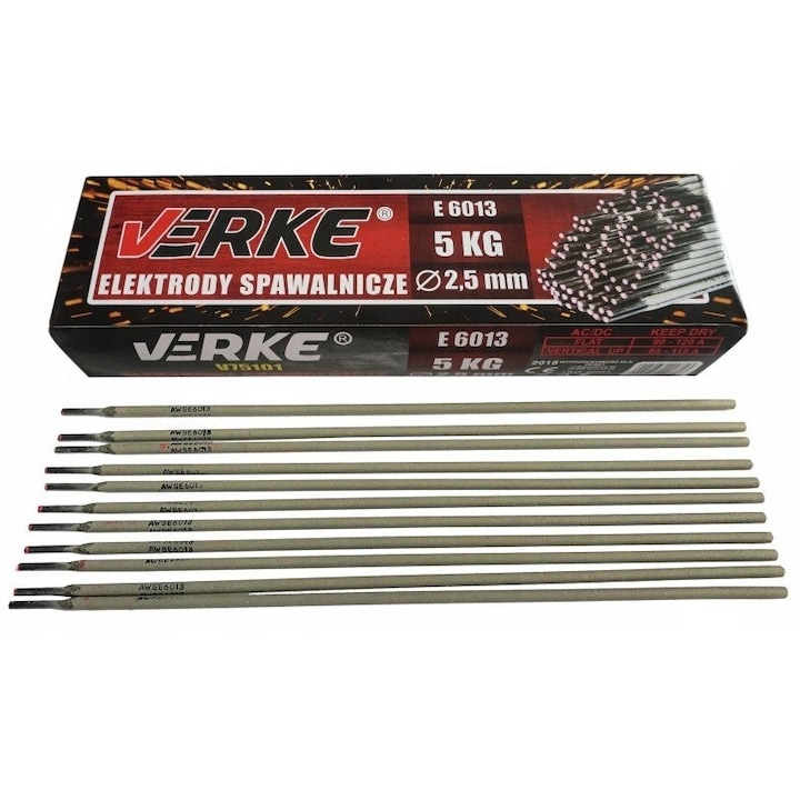 Electrozi sudura, Verke V75101, 2.5 mm, 5 KG, rutilici
