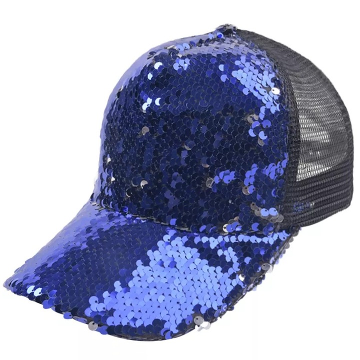 Sapca dama, Izmael, Bumbac, Albastru