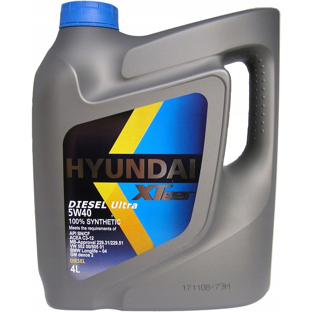 Ulei de motor XTeer Diesel Ultra, Hyundai, 5W40, 4L - eMAG.ro