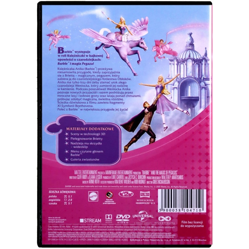 Barbie and the Magic of Pegasus [DVD] - eMAG.ro