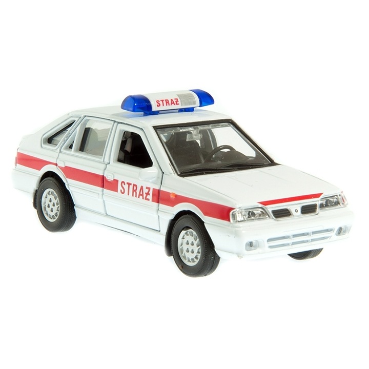 WELLY 1:43 POLONEZ Caro Plus White Guard metal PRL