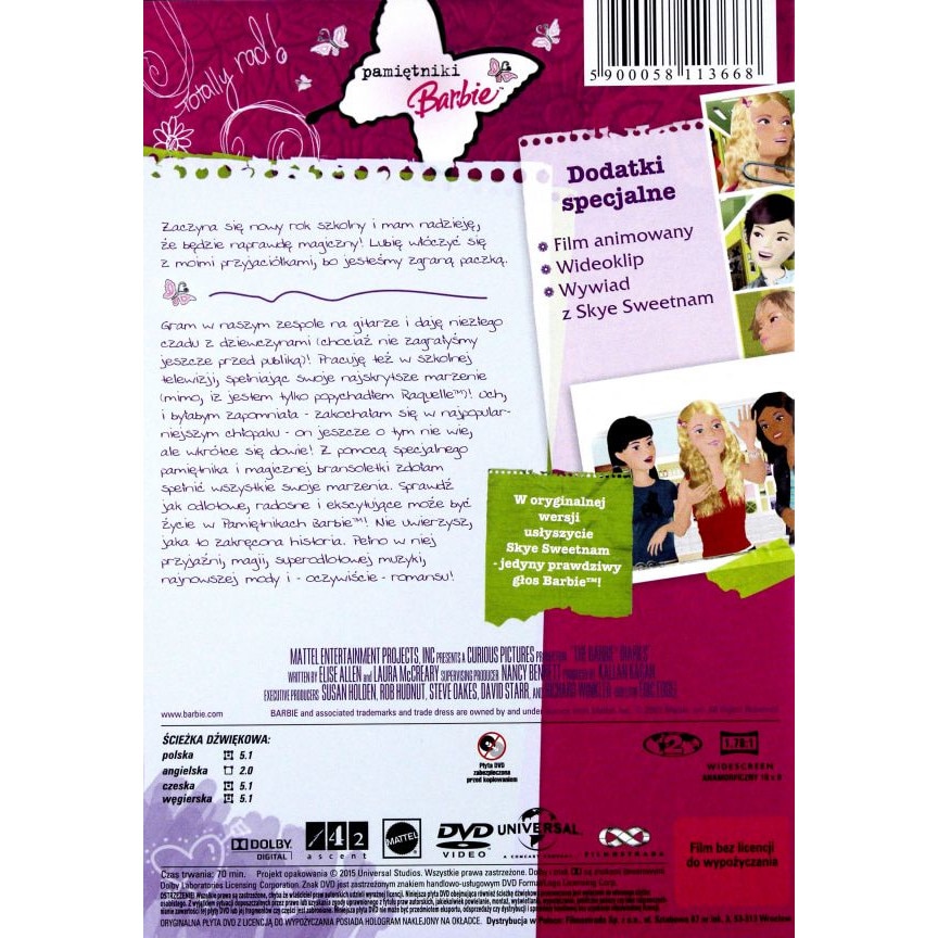 BARBIE AND THE MAGIC OF PEGASUS [DVD] - eMAG.ro