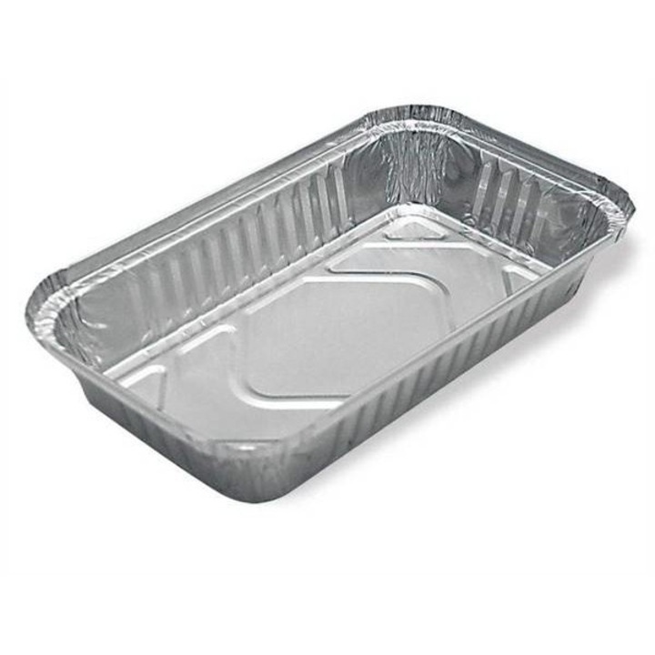 Caserola aluminiu 729, 208*158*35, 1500gr 100buc, Practic Online