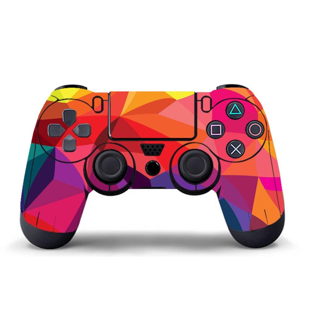Set 6 autocolante pentru controller gamepad, Compatibil cu PlayStation4 ...
