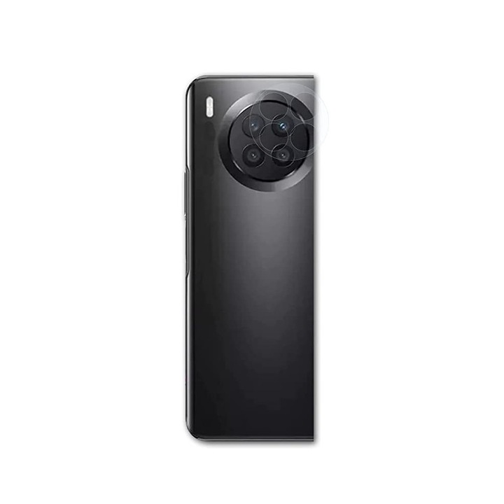 Комплект Протектор, Duragon, за камера, за Huawei Nova 8i, Силикон, Удароустойчив, Прозрачен, 2 бройки