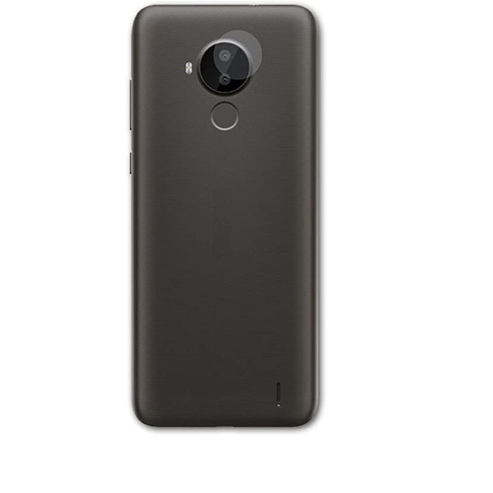Комплект Протектор, Duragon, за камера, за Nokia C30, Силикон, Удароустойчив, Прозрачен, 2 бройки