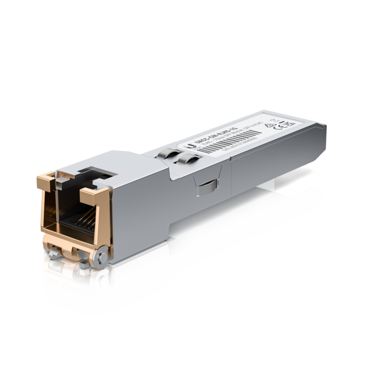 SFP модул UBIQUITI, UACC-CM-RJ45-1G, RJ45, 1Gbps