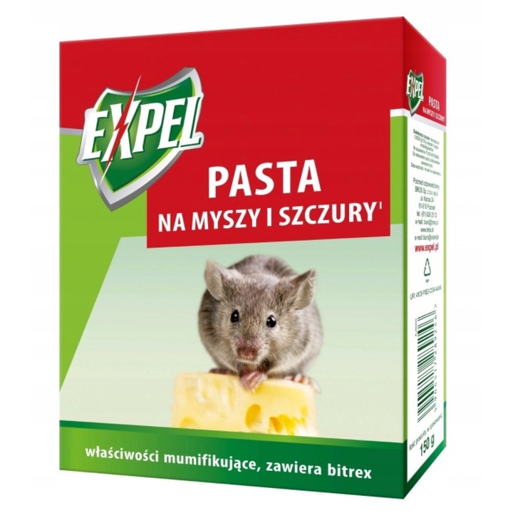 Momeala otravitoare pentru rozatoare, Bros, 150 g