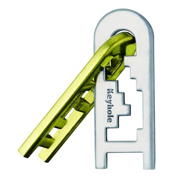 Joc de inteligenta Hanayama Huzzle Cast Puzzle - Keyhole Joc de inteligenta Hanayama Huzzle Cast Puzzle - Keyhole