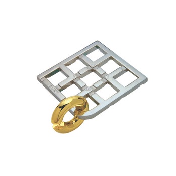 Joc de inteligenta Hanayama Huzzle Cast Puzzle - Duet Joc de inteligenta Hanayama Huzzle Cast Puzzle - Duet