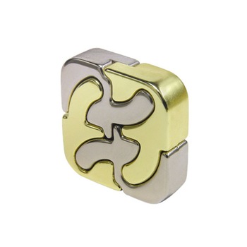 Joc de inteligenta Hanayama Huzzle Cast Puzzle - Square Joc de inteligenta Hanayama Huzzle Cast Puzzle - Square