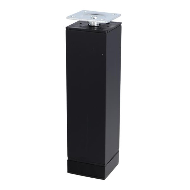 Picior de mobilier reglabil negru 150 mm