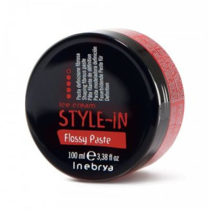 Вакса за коса Style-In Flossy Paste, Inebrya, Shine effect, 100 ml