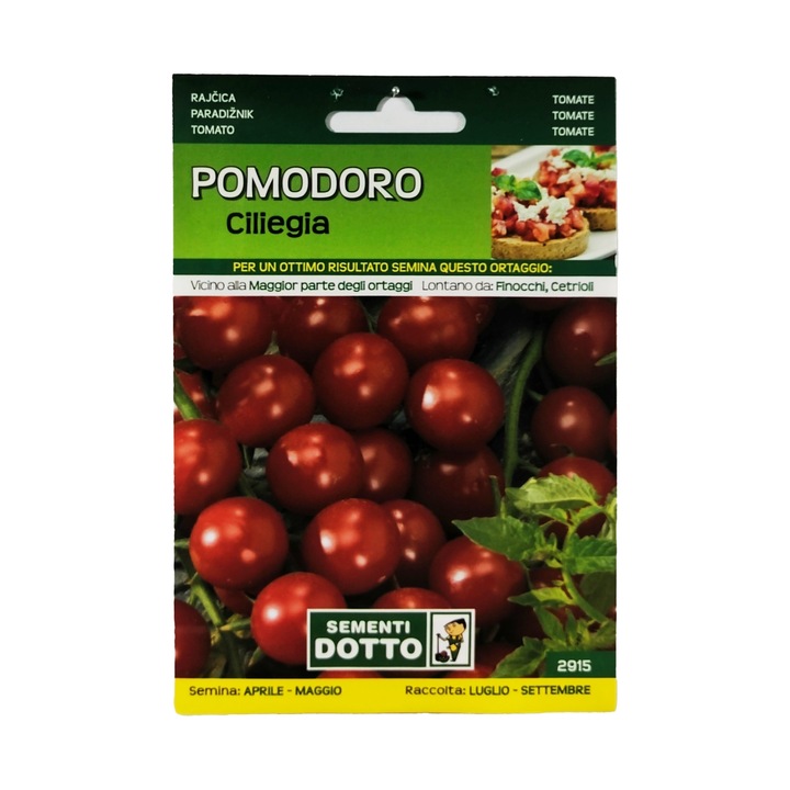 Tomate Pomodoro Cilegia, plic 100 seminte, Sementi Dotto