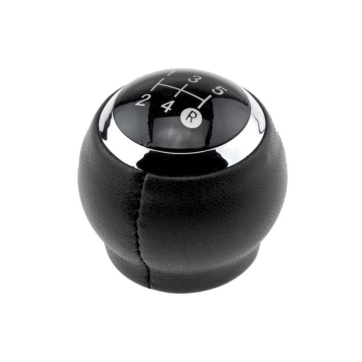 Топка за скоростен лост, за Toyota Avensis, Corolla, Yaris, Rav4, Auris, 5 скорости, Черна