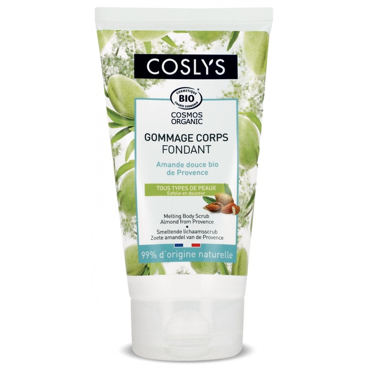 Scrub BIO pentru corp cu migdale dulci Coslys, 150 g