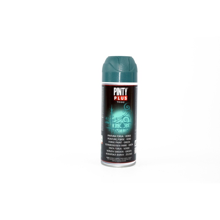 Vopsea spray efect fier forjat Verde 400 ml Pintyplus Tech