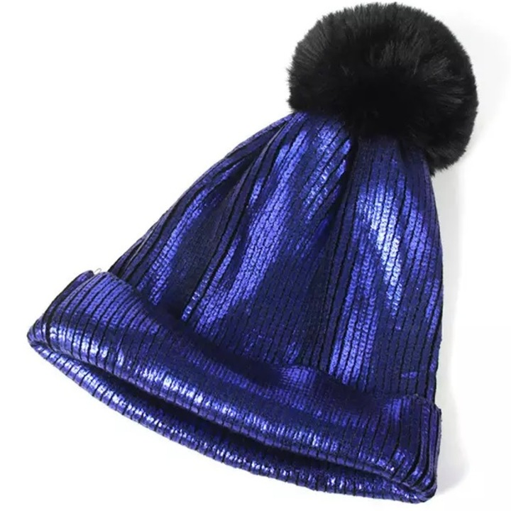 Caciula dama, Izmael, Acril, Albastru