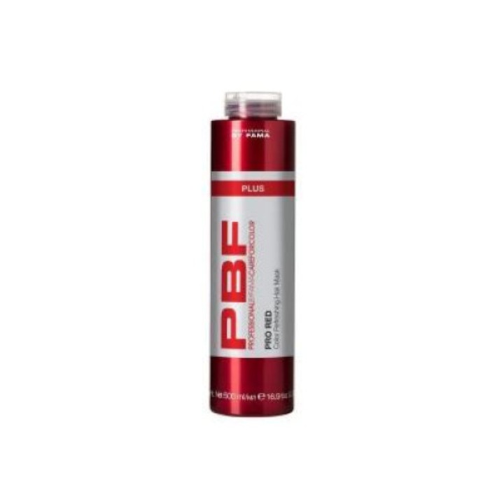 Masca de par Pro Red, Professional By Fama, Pentru par roscat, Filtru UV, 500 ml