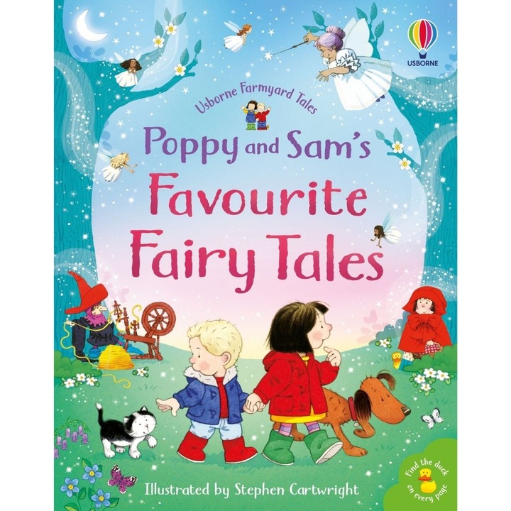 Детска книга Usborne Poppy and Sam's Favorite Fairy Tales